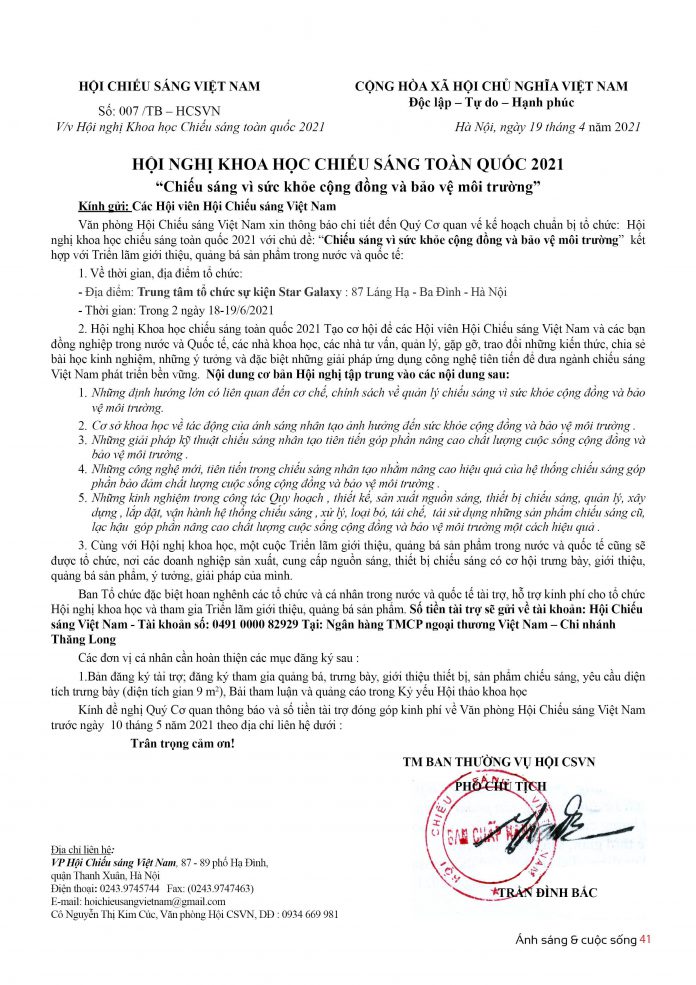 Hoi nghi khoa hoc chieu sang toan quoc 2021