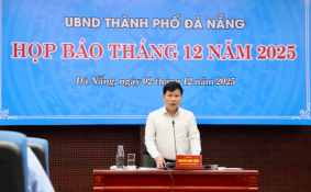 Đà Nẵng – Họp báo tháng 12/ 2025 về những vấn đề trọng điểm của 11 tháng năm 2025