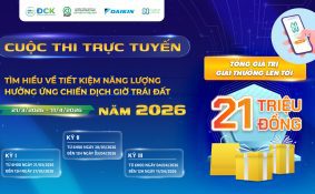Sắp diễn ra cuộc thi trực tuyến “Tìm hiểu về tiết kiệm năng lượng, hưởng ứng Chiến dịch Giờ Trái đất năm 2026”