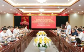 UBND tỉnh Sơn La làm việc với đoàn công tác của Bộ Công Thương về thực hiện các dự án trong Quy hoạch điện VIII điều chỉnh trên địa bàn tỉnh