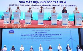 Cần Thơ khởi công 2 nhà máy điện gió trong hành trình trung tâm năng lượng tái tạo