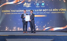 Bột cá biển nhãn xanh đầu tiên của Việt Nam