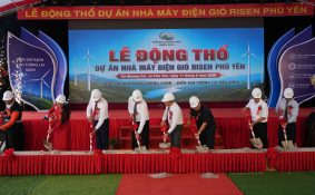 Sơn La động thổ Dự án Nhà máy điện gió Risen Phù Yên