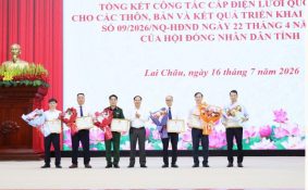 Lai Châu: 100% thôn, bản được sử dụng điện lưới quốc gia