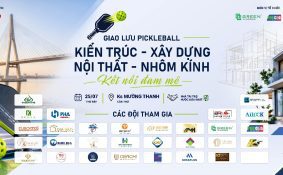 Trên sân Pickleball, doanh nhân kết nối – doanh nghiệp đồng hành
