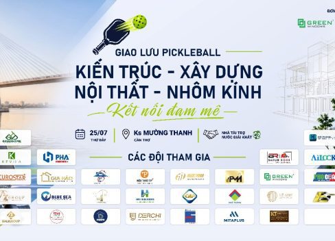 Trên sân Pickleball, doanh nhân kết nối – doanh nghiệp đồng hành