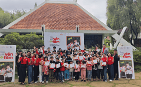 Cha-Ching mang giáo dục tài chính đến học sinh Làng trẻ em SOS Đà Lạt