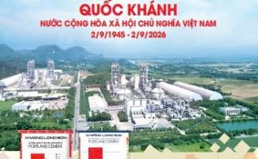 Công ty xi măng Long Sơn chúc mừng Quốc khánh 2/9
