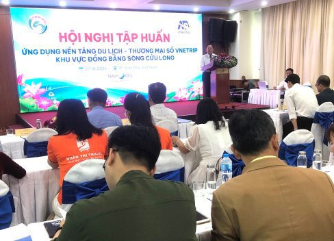 Ứng dụng nền tảng du lịch số thông minh VNetrip khu vực ĐBSCL
